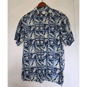 Reel Legends Shirt Mens XL Vented Fishing Short Sleeve Classic Button Outdoor